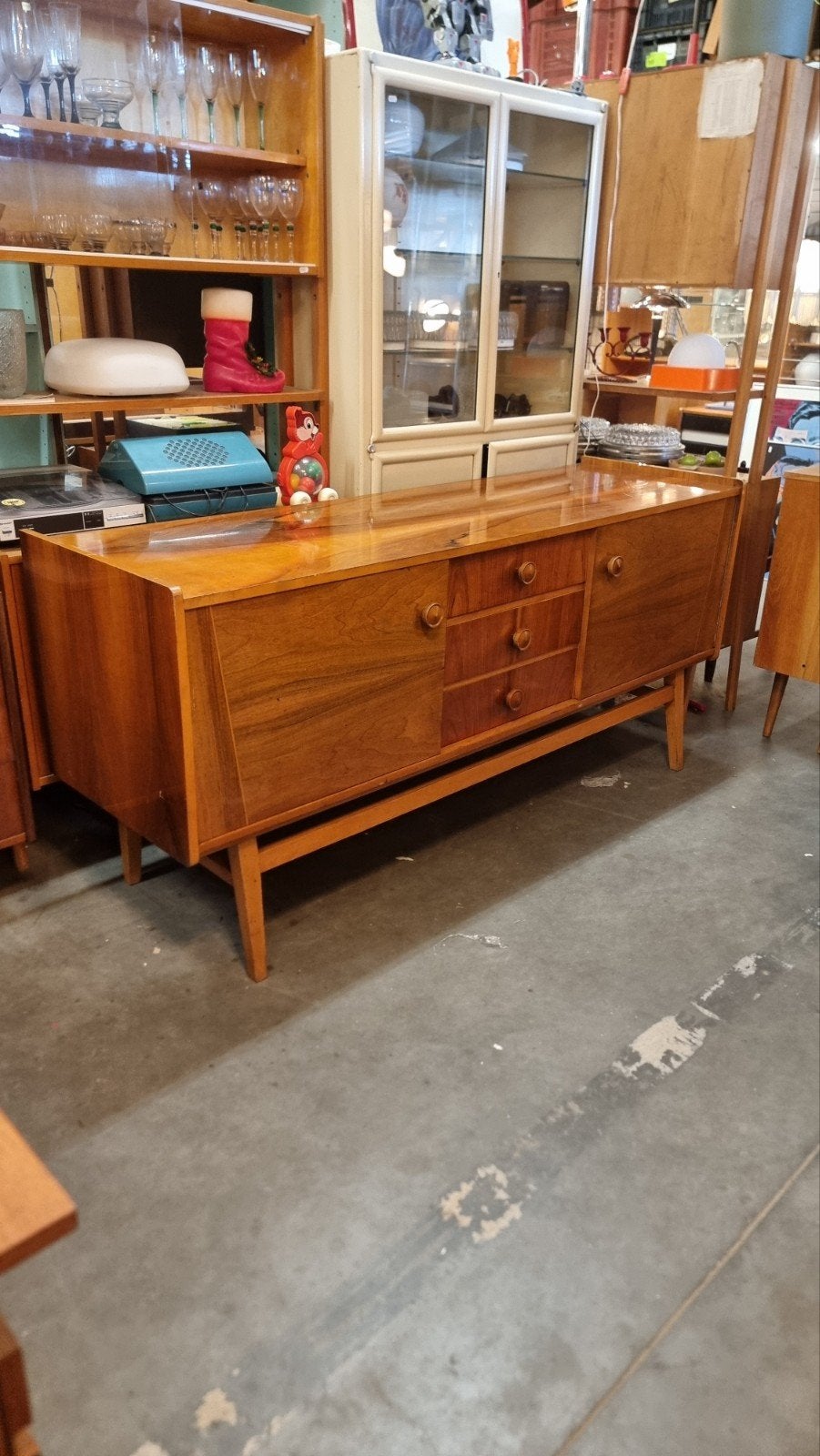 vintage xl dressoir jaren 60 Bilea, ,, Zo goed als nieuw, ,, ,