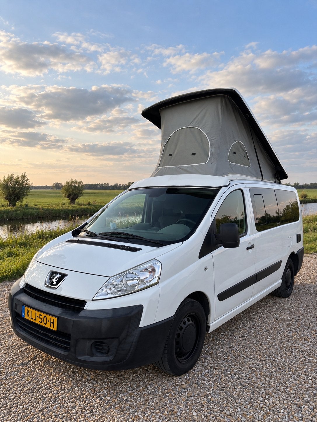 Peugeot Expert Camper 2012 | Slaaphefdak | 4 slaapplaatsen, Bedrijf, Buscamper of Camperbus, Overige merken