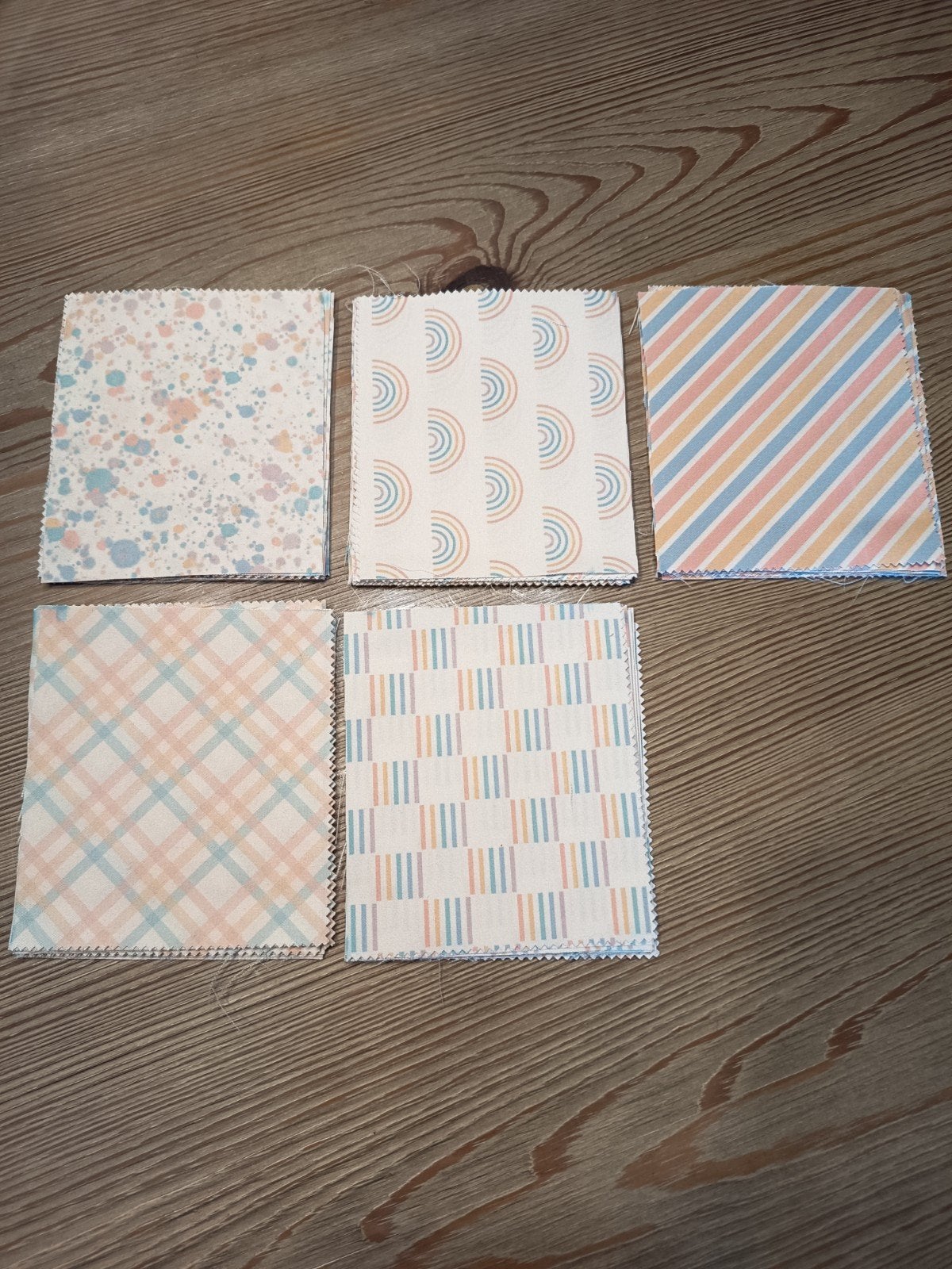 50 patchwork lapjes, Nieuw, Ophalen of Verzenden, 30 tot 120 cm, Katoen