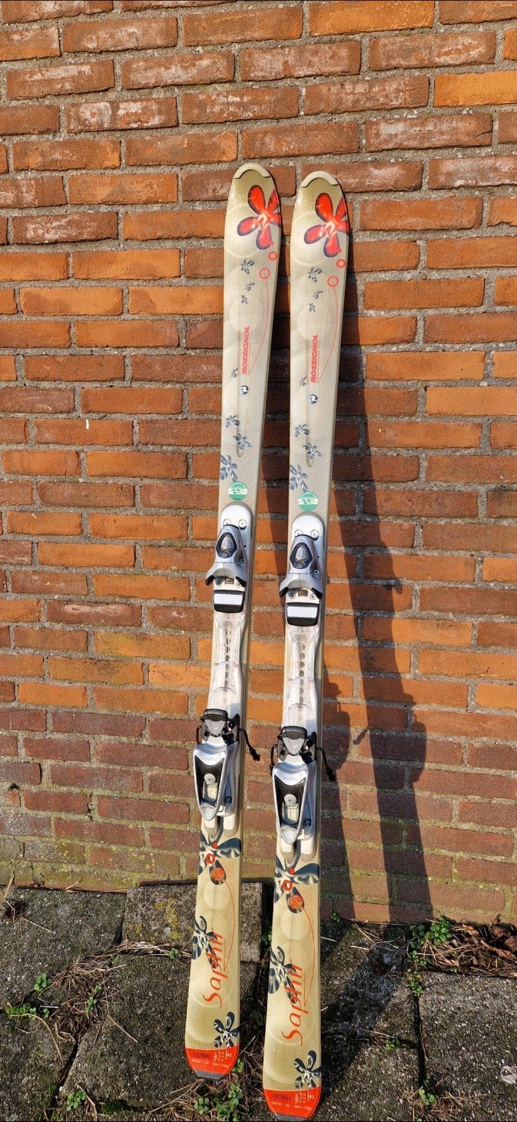 Dames ski's Rossignol 160cm - 15m radius, Sport en Fitness, Skiën en Langlaufen, Ophalen, 140 tot 160 cm, Gebruikt, Rossignol