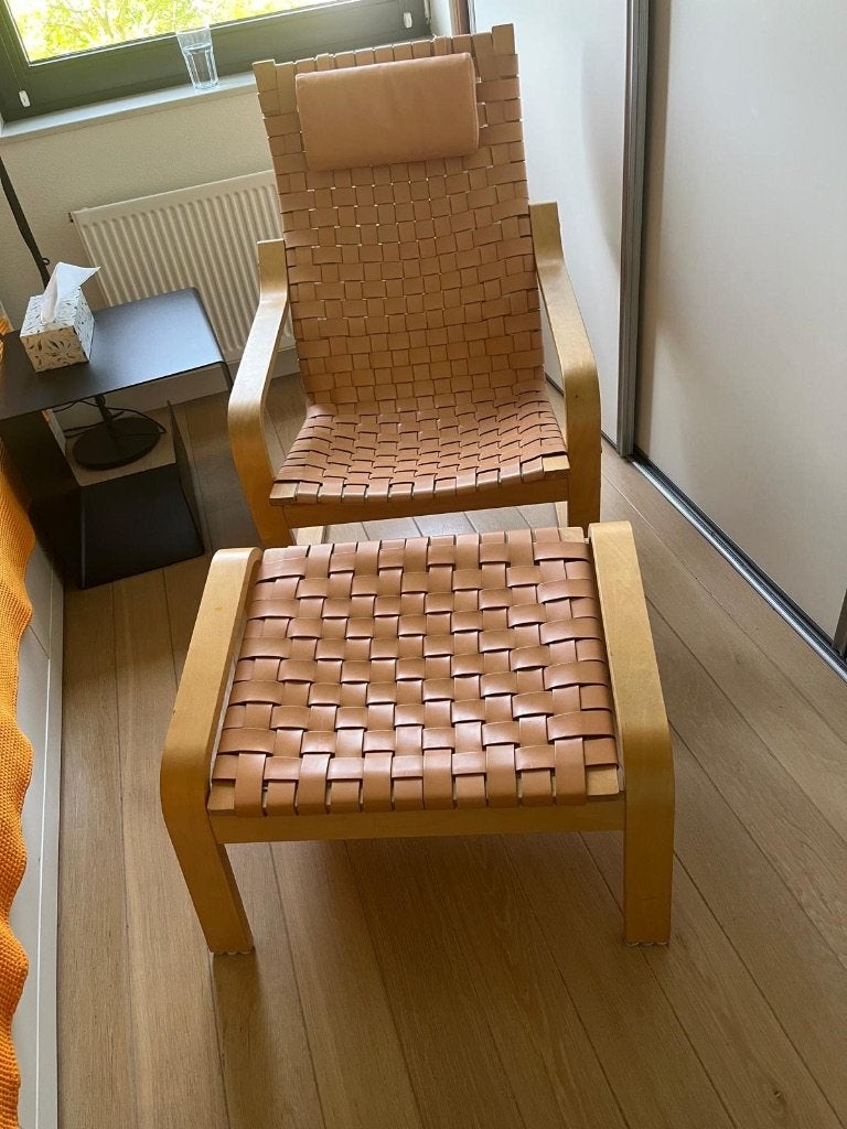 relaxstoel, Huis en Inrichting, Ophalen, Gebruikt, Minder dan 75 cm, Leer