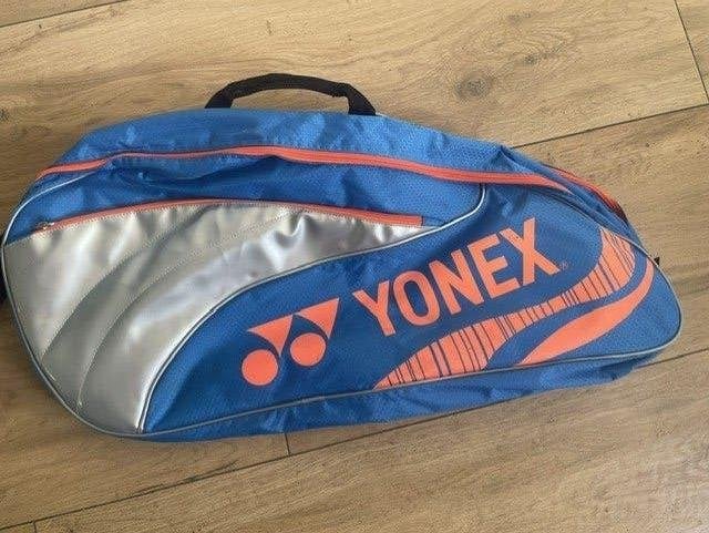 Yonex badmintontas badminton tas 2 racketvakken en zijvak, Ophalen of Verzenden, Zo goed als nieuw, Tas