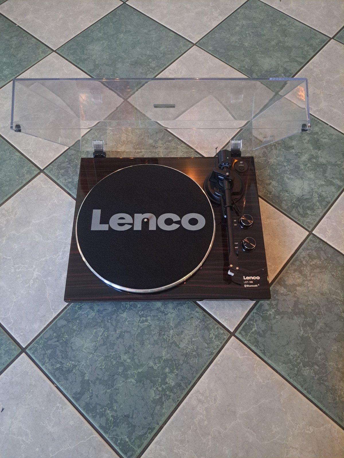 Lenco LBT-189 Platenspeler met Bluetooth, Automatisch, Zo goed als nieuw, Platenspeler, Ophalen