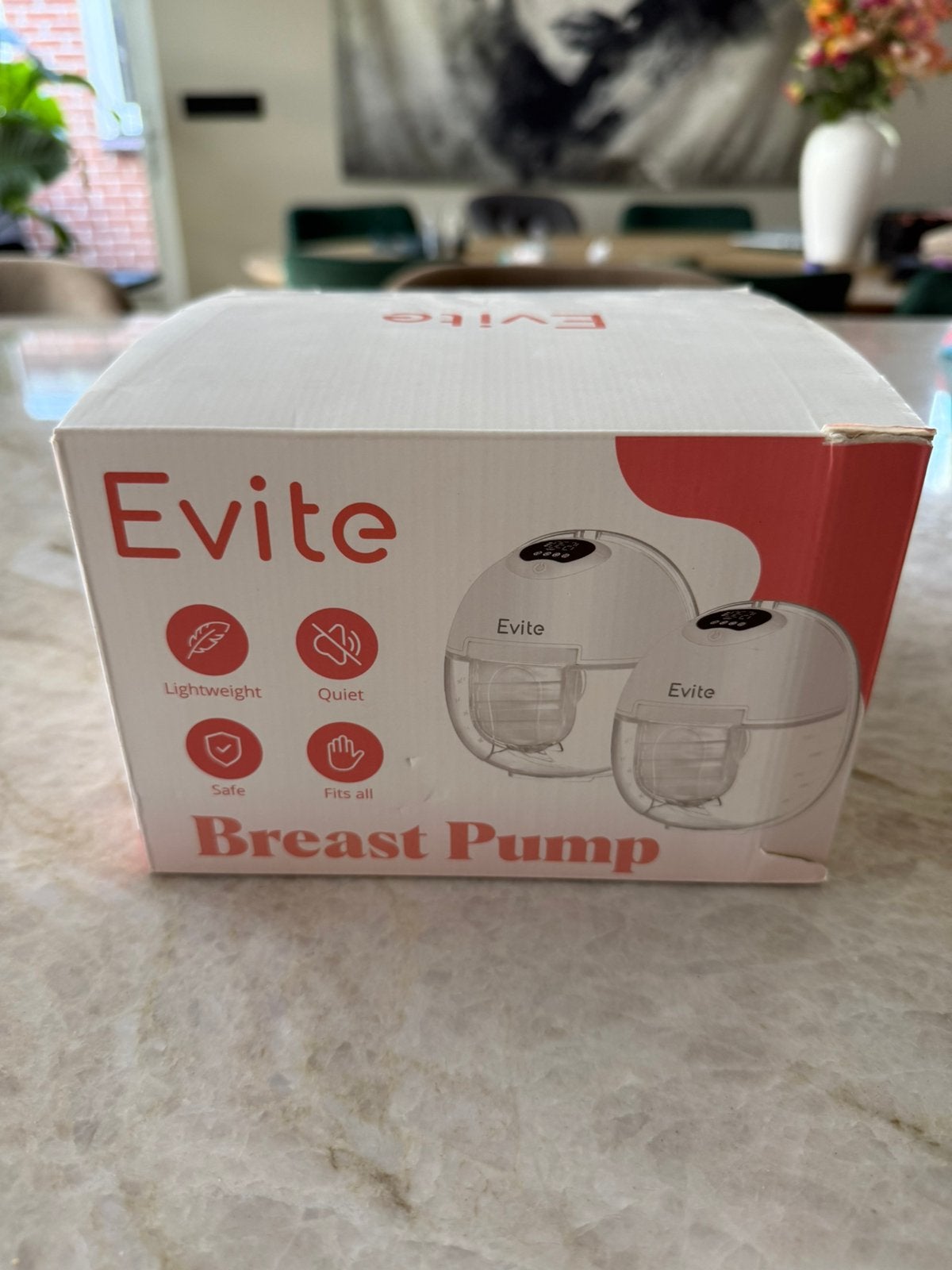 Evite draadloze borstkolf, Kinderen en Baby's, Babyvoeding en Toebehoren, Ophalen, Gebruikt, Borstkolf, Evite