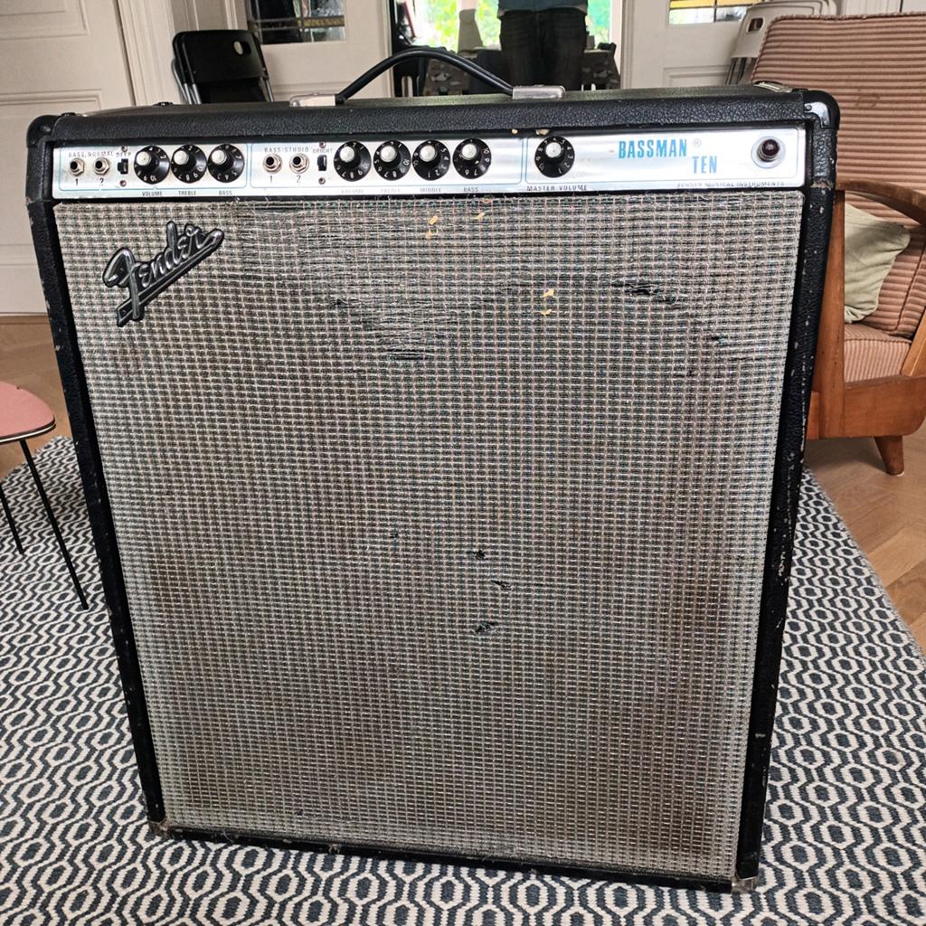 Fender Bassman  Silverface, Muziek en Instrumenten, Versterkers | Bas en Gitaar, Ophalen of Verzenden, Gebruikt, 50 tot 100 watt
