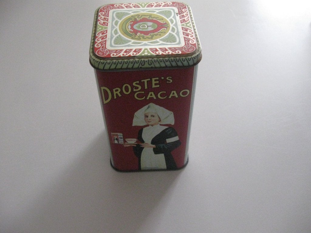 Droste Cacao blik, Ophalen of Verzenden, Gebruikt, Overige, Droste