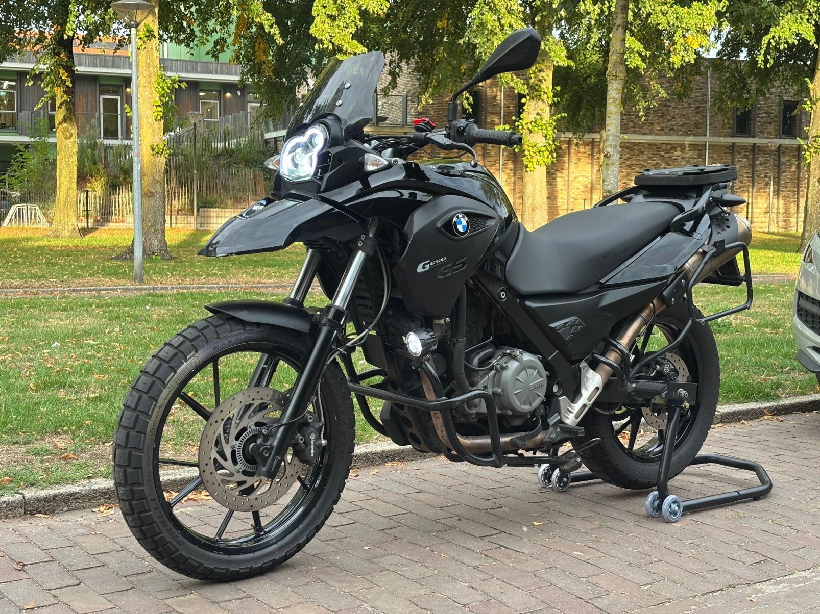 BMW G650GS 2015 | 38.100 km | Veel extra’s | Nette staat, Motoren, ABS, Gebruikt, Enduro, Minimaal motorrijbewijs A2