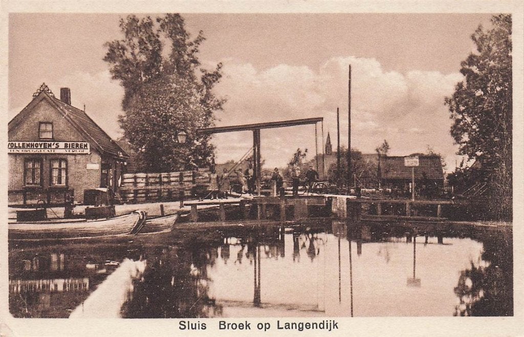 703-321-045 Sluis Broek op Langendijk, Verzenden, Voor 1920, Noord-Holland