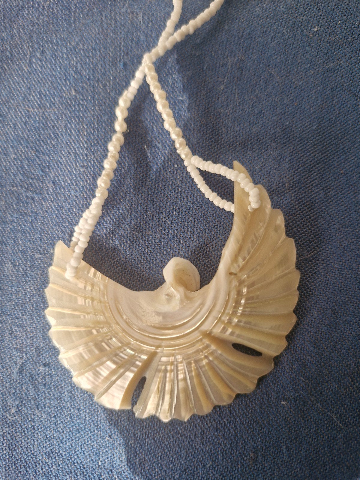 Prachtige spirituele ketting "Moeder van de Aarde" ., Ophalen of Verzenden, Zo goed als nieuw