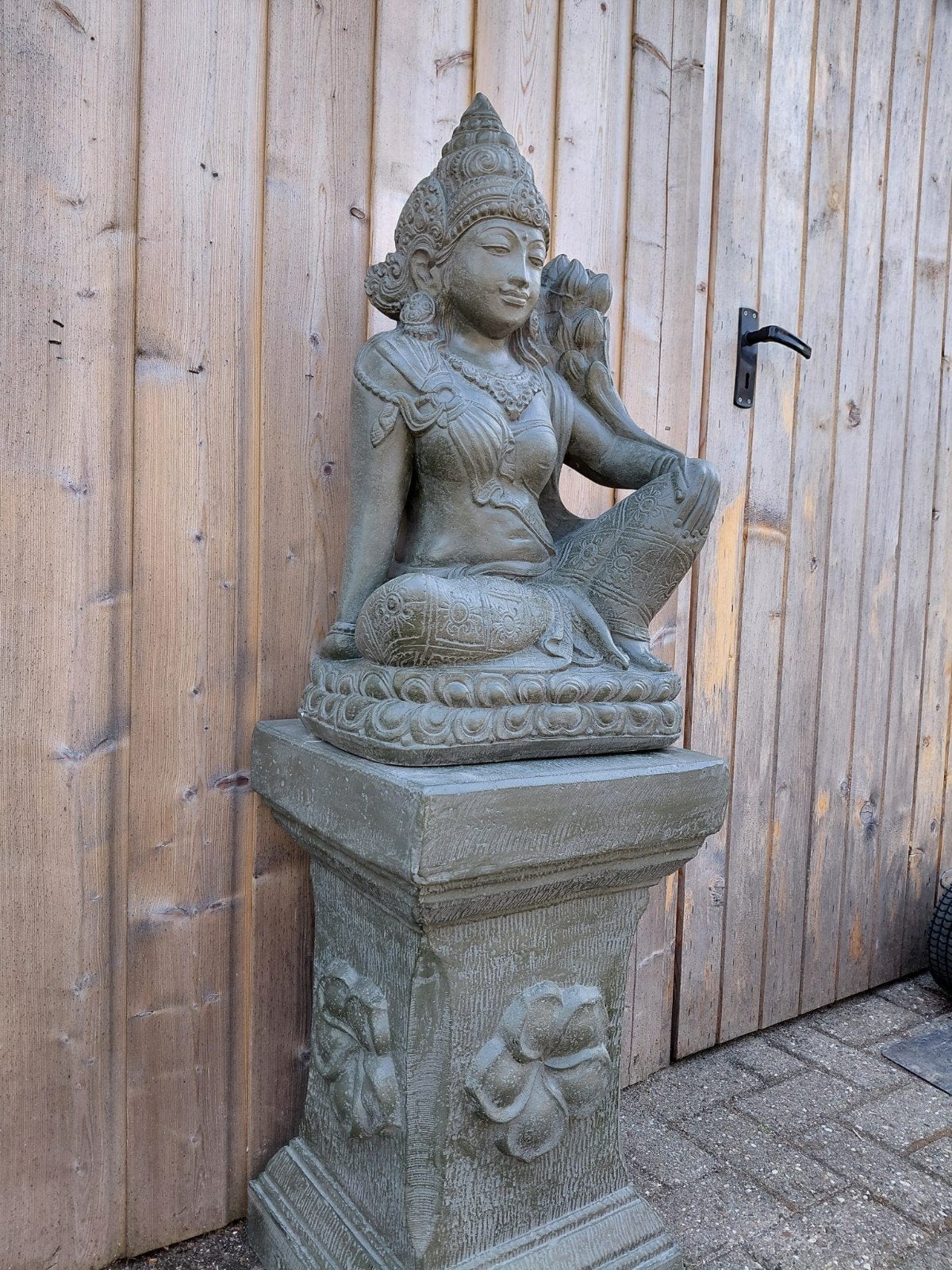 Dewi Tara op zuil, Ophalen, Www.ibizasfeer.nl, Nieuw, Info@ibizasfeer.nl
