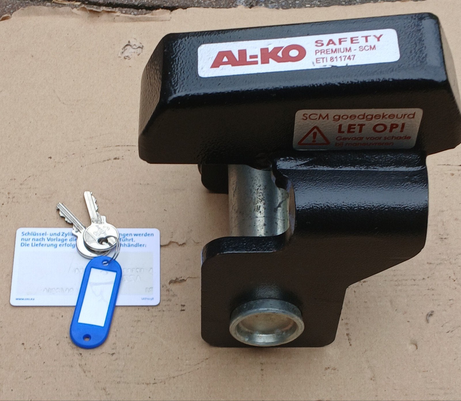 Alko Safety koppeling slot premium, Ophalen of Verzenden, Zo goed als nieuw