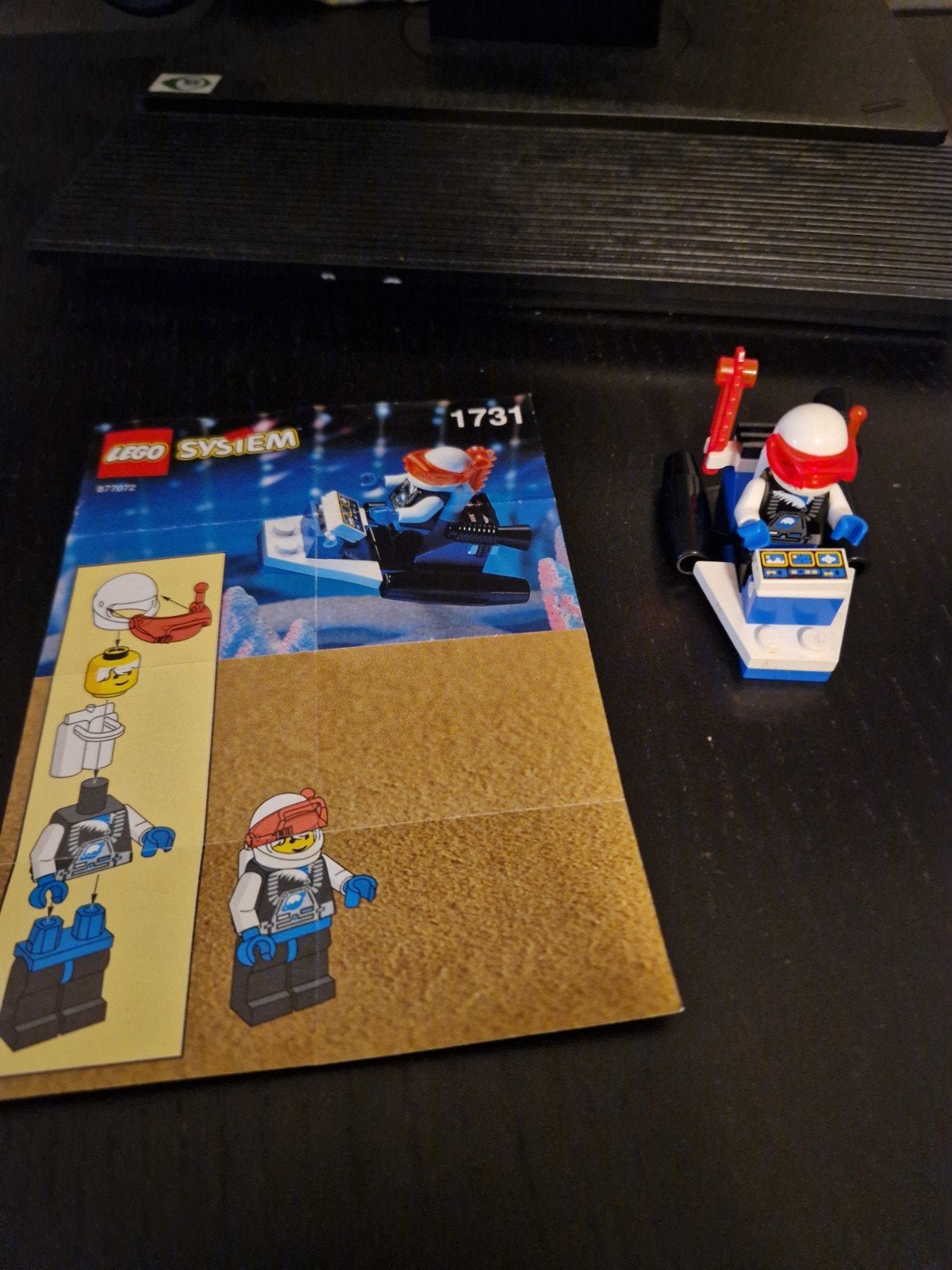 Lego System 1731: Onderwater Scooter met Minifiguur, Ophalen, Gebruikt, Overige thema's, Lego