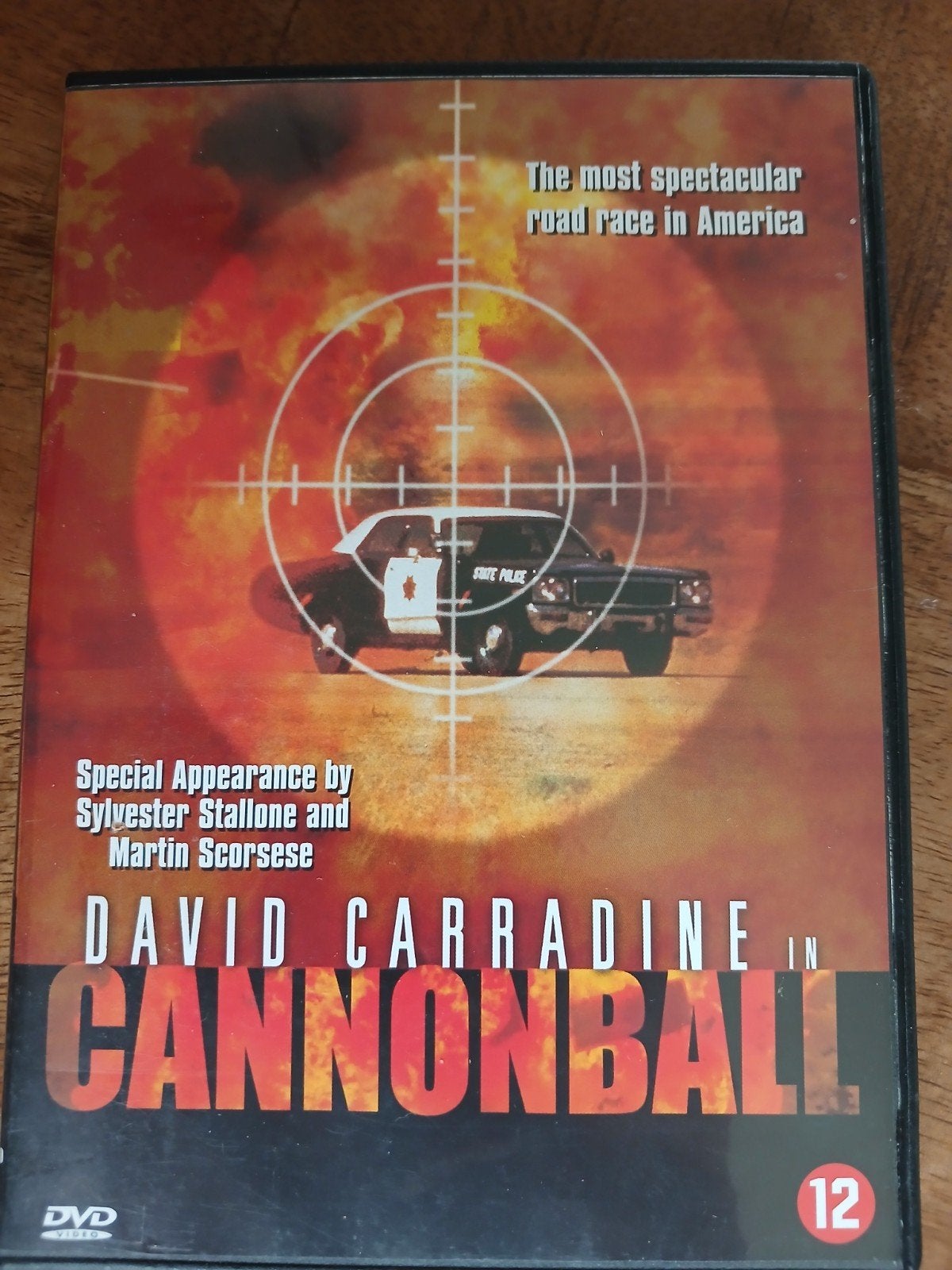 Cannonball DVD - Actiekomedie met David Carradine, Cd's en Dvd's, Dvd's | Actie, Nederlands, Ophalen of Verzenden, Vanaf 12 jaar