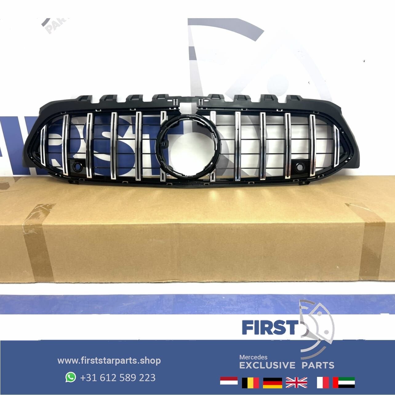 W177 V177 A KLASSE GT AMG 45 PANAMERICANA GT STYLE GRIL 2018, Gebruikt, -, Ophalen of Verzenden, -