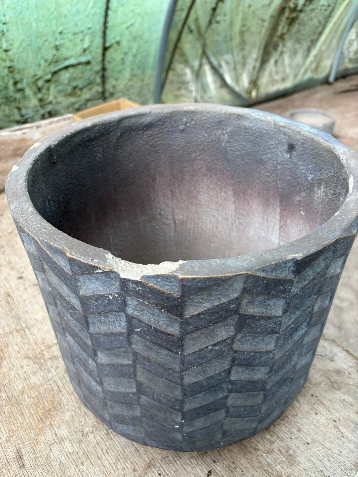 Bloempot, Ophalen, Kunststof, Minder dan 30 cm, Rond