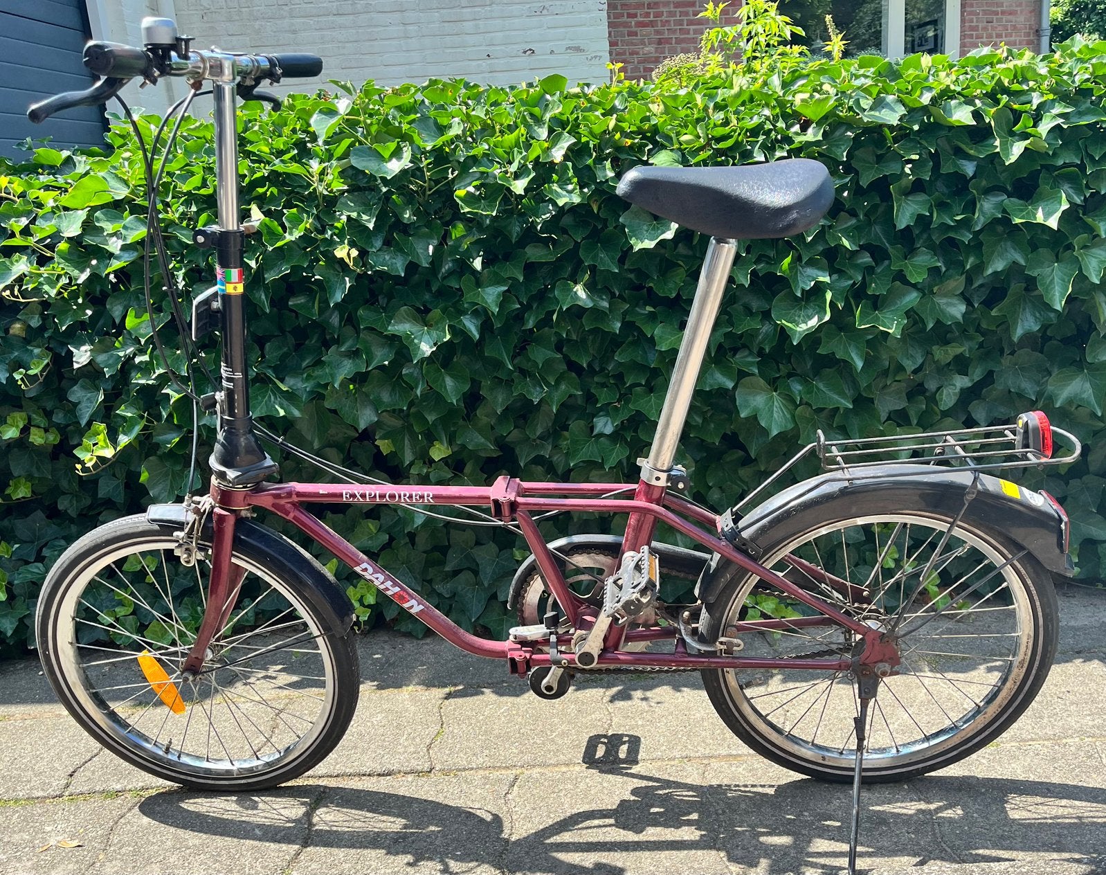Dahon Explorer compact en handig met 3 Versnellingen, Fietsen en Brommers, Ophalen, 20 inch of meer, Versnellingen, Zo goed als nieuw