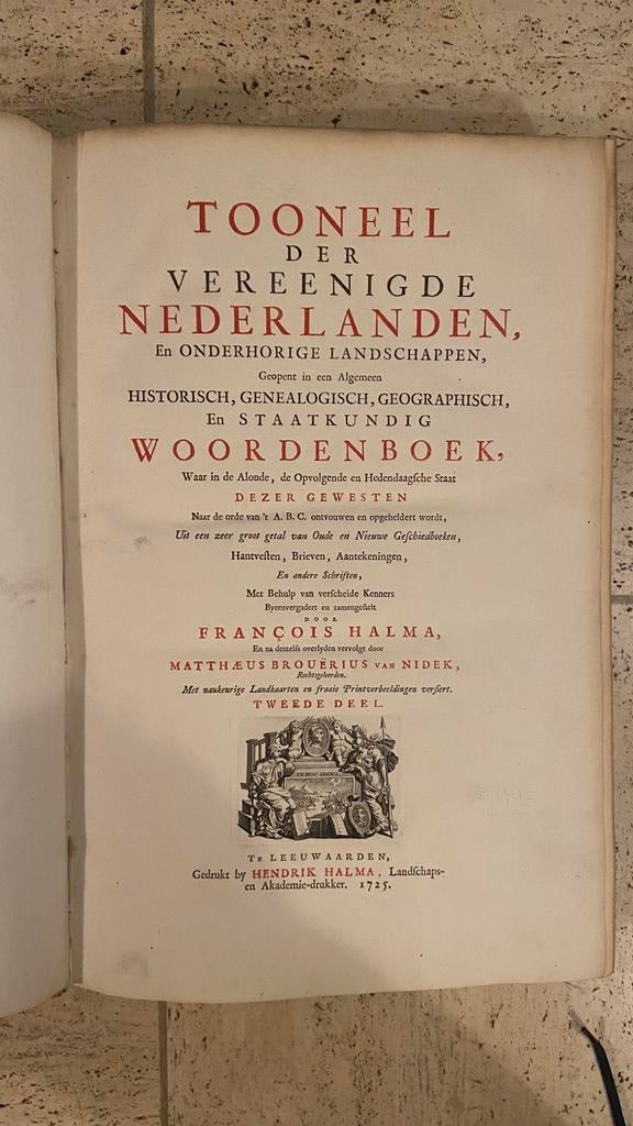 Tooneel der Vereenigde Nederlanden deel I en II 1725, Ophalen