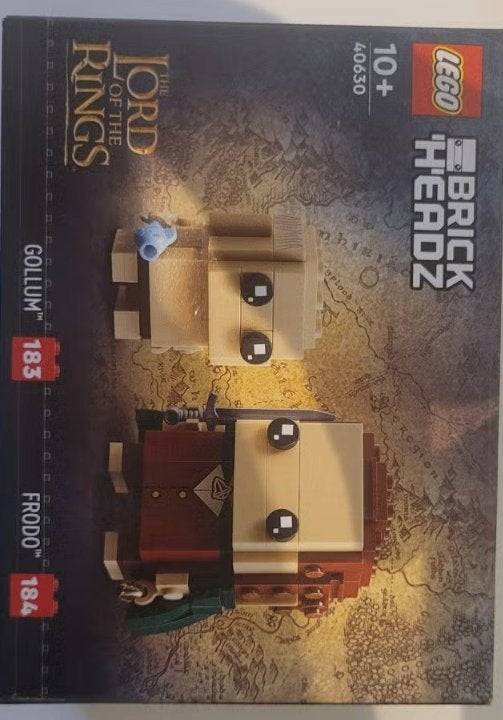 Lego BrickHeadz The Lord of the Rings Frodo & Gollum 40630, BrickHeadz, Lego, Nieuw, Ophalen of Verzenden