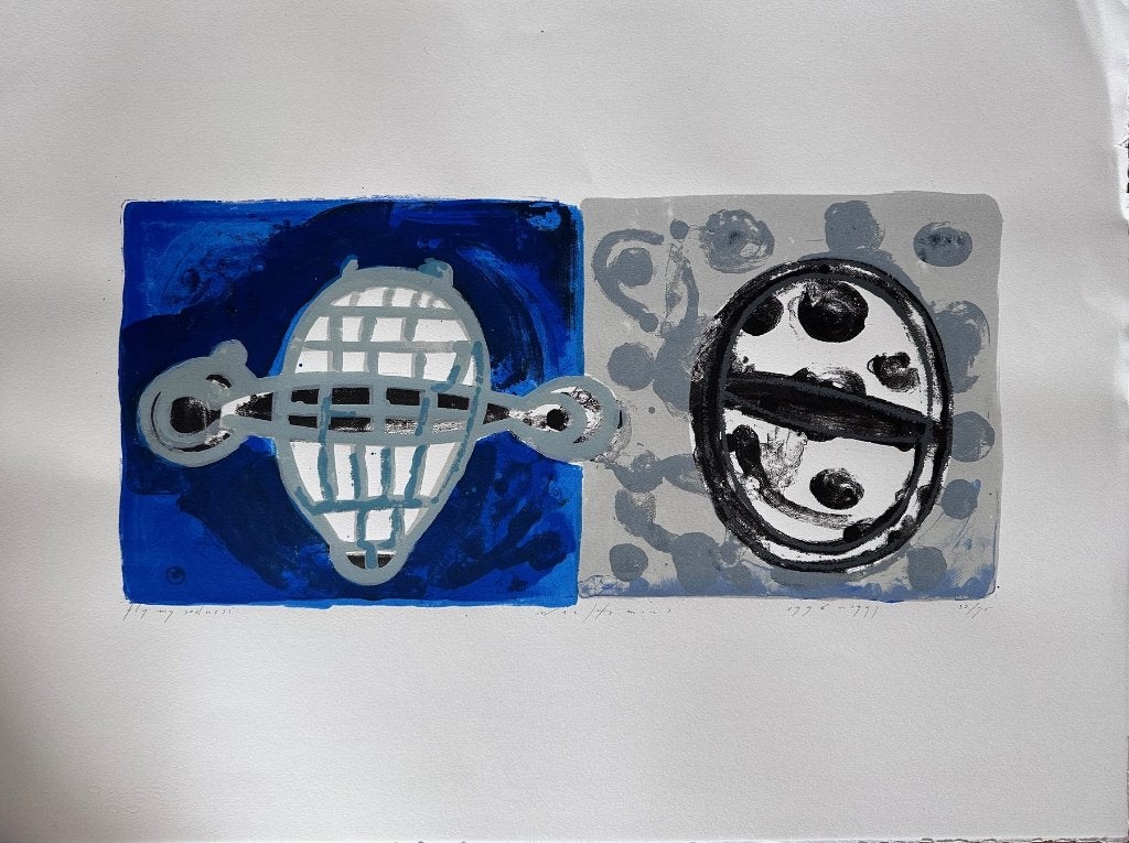 Piet Warffemius zeefdruk, Antiek en Kunst, Kunst | Litho's en Zeefdrukken, Ophalen of Verzenden