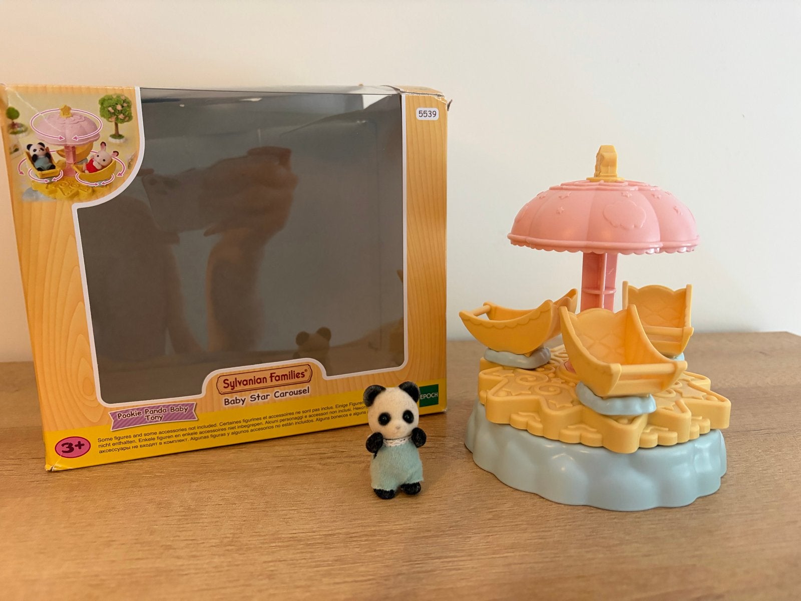 Sylvanian Families Baby Star Carrousel 5539, Ophalen, Gebruikt, Jongen of Meisje