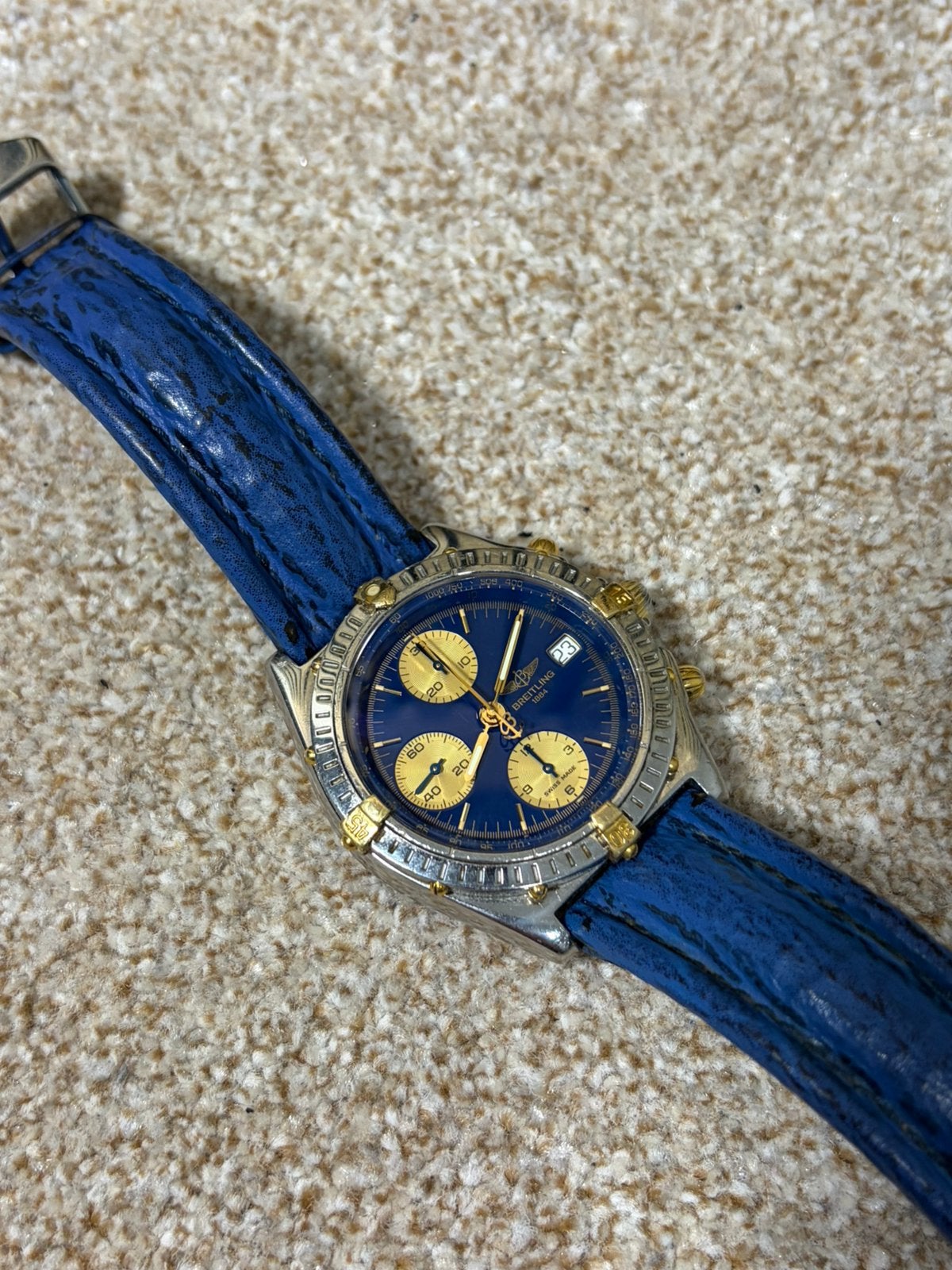 Breitling B13050, Ophalen of Verzenden, Zo goed als nieuw, Staal, Breitling