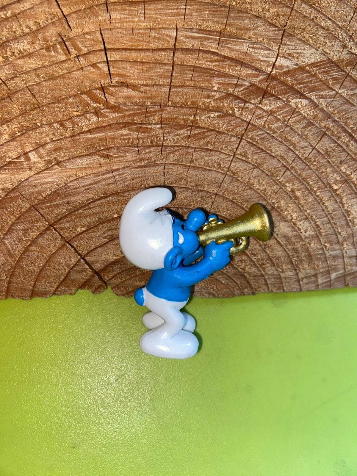 Smurfen trompet smurf 2004, Ophalen of Verzenden, Zo goed als nieuw