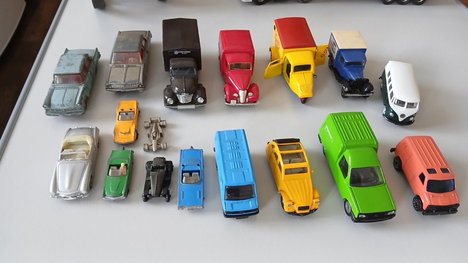 Vintage Matchbox/dinky toys Speelgoedauto's Collectie (19 st, Ophalen, Gebruikt