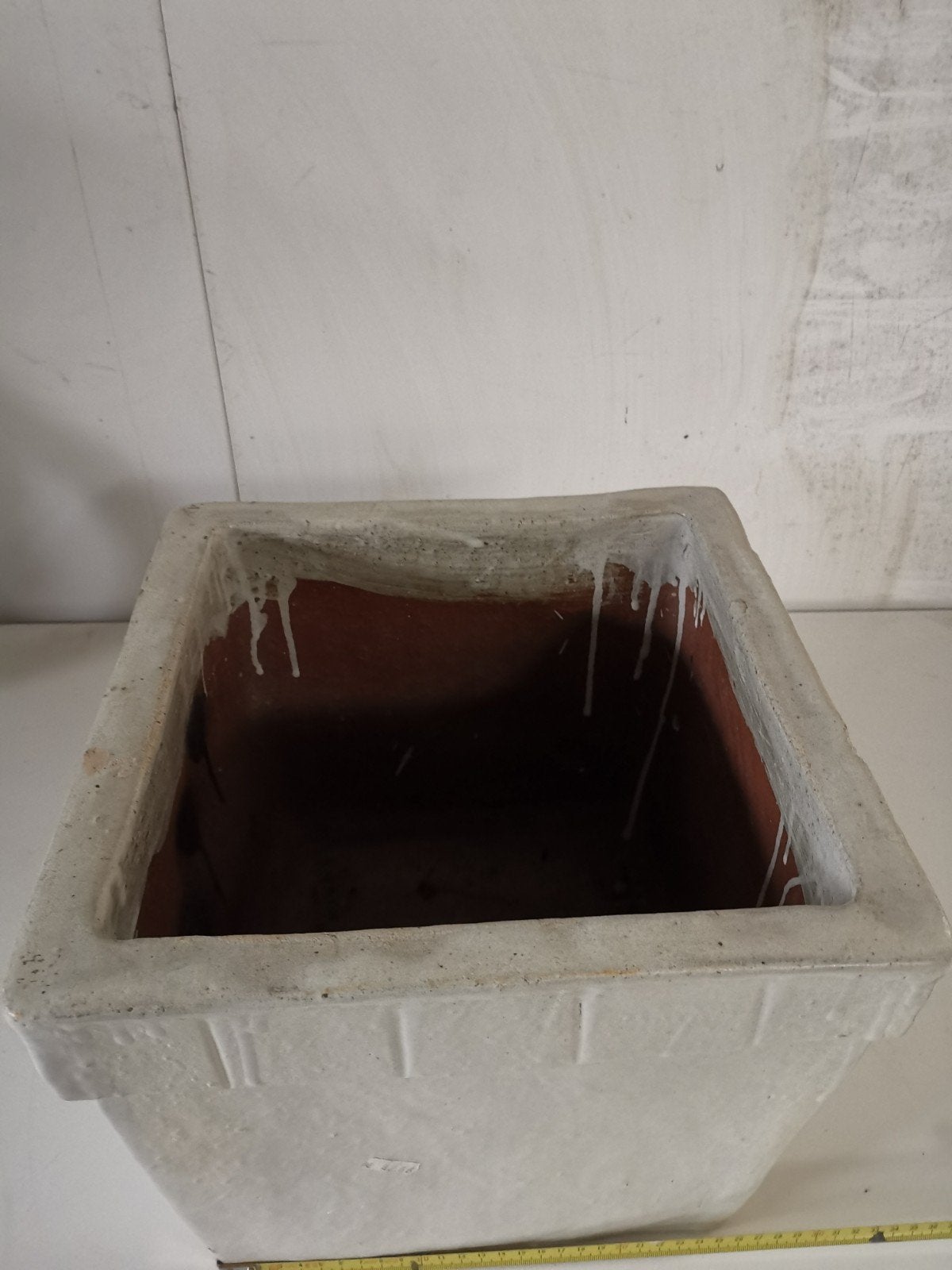 Bloempot Maleisië aardewerk, Huis en Inrichting, Ophalen, Rond, Steen of Aardewerk