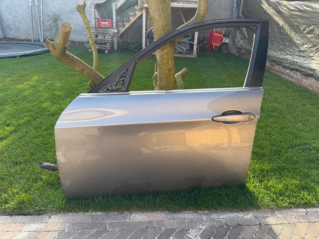 Linker voordeur links bmw e90 e91 space grey grijs A52, Auto-onderdelen, Ophalen, Gebruikt, Deur, Links