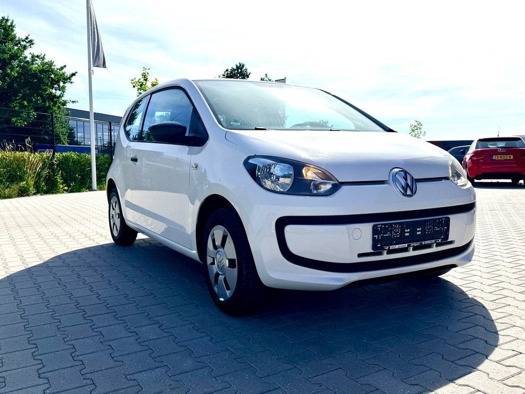 Volkswagen Up! 1.0 easy up! BlueMotion, Auto's, Stof, Gebruikt, Overige carrosserieën, Wit