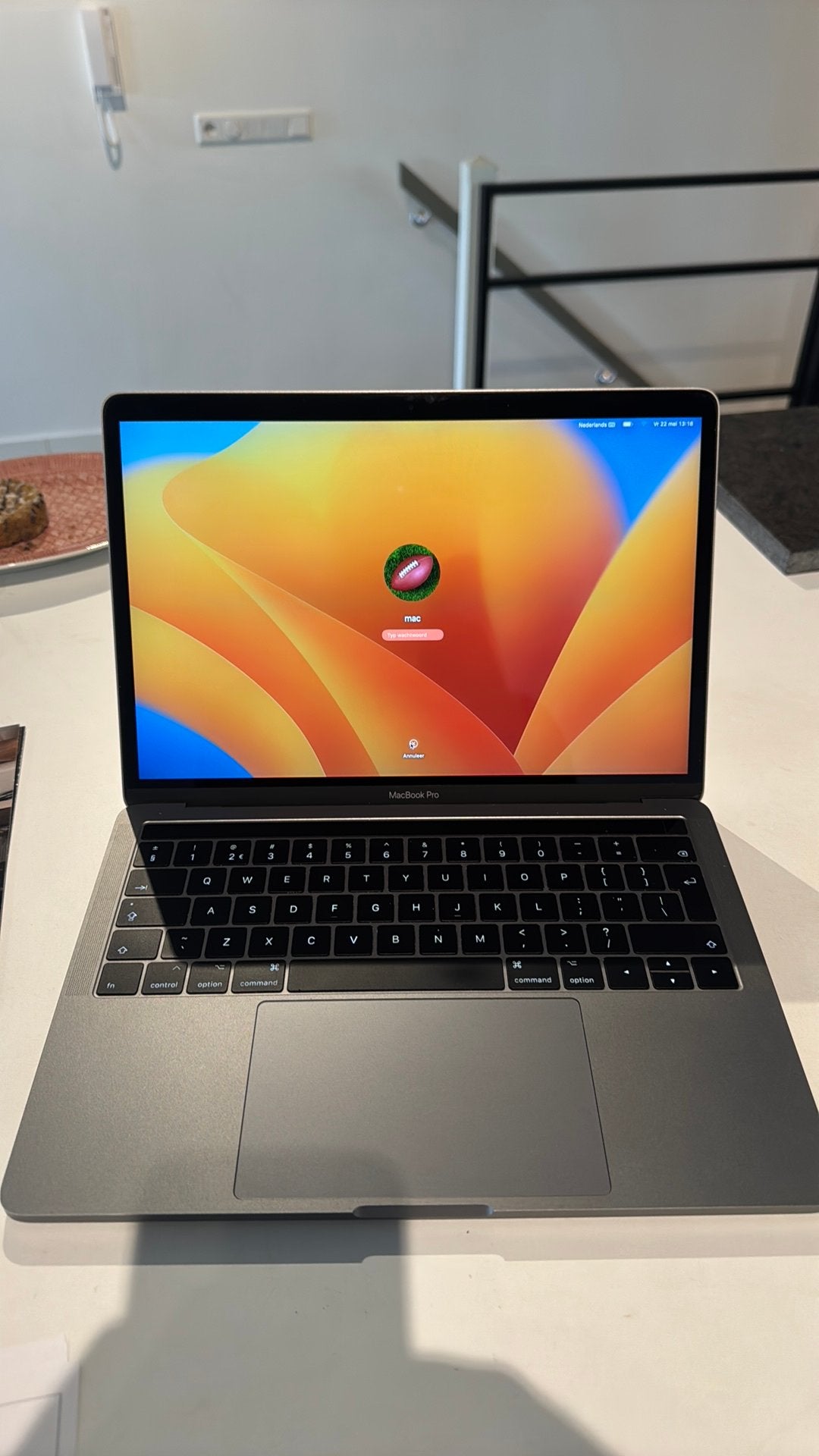 Macbook Pro 13 inch met touchbar / 3,1 ghz - 512GB - 16GB, MacBook Pro, Gebruikt, 2 tot 3 Ghz, 13 inch