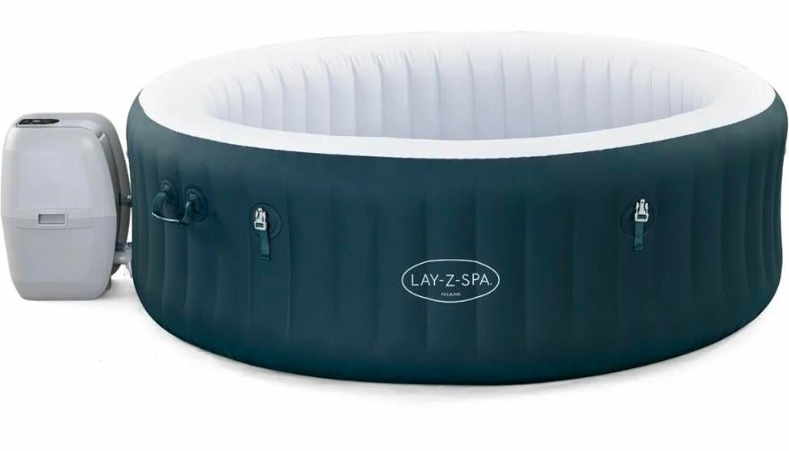 Lay-Z-Spa Miami Opblaasbare Jacuzzi - Zo goed als nieuw, Ophalen, Zo goed als nieuw, Filter, Opblaasbaar