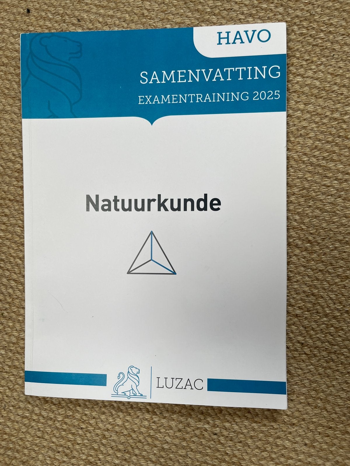 Luzac Samenvatting Examentraining 2025 Natuurkunde HAVO, Ophalen of Verzenden, Zo goed als nieuw, HAVO, Natuurkunde