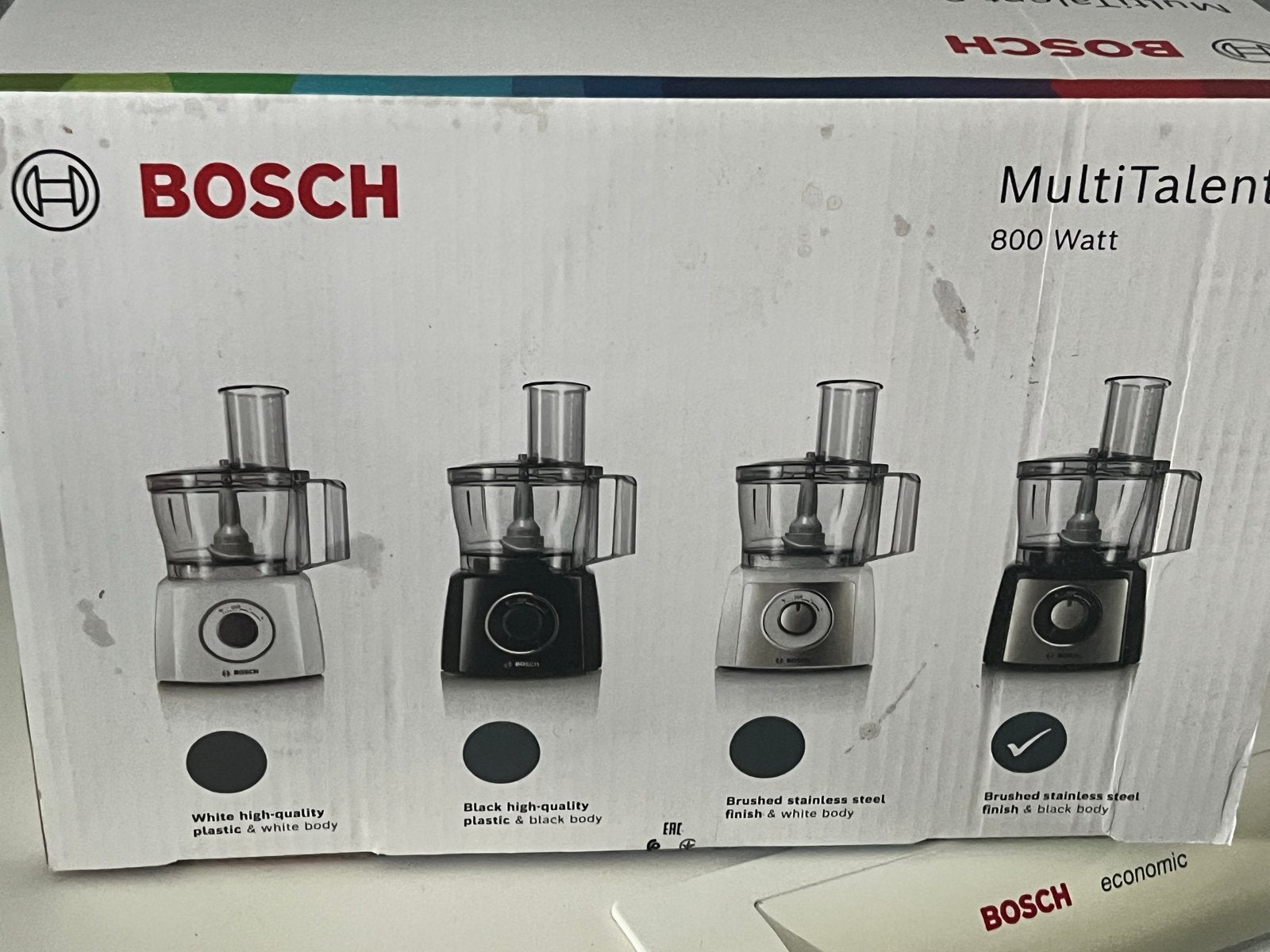 Bosch MultiTalent 3 Keukenmachine – 800 Watt – Nieuw, Ophalen, Nieuw