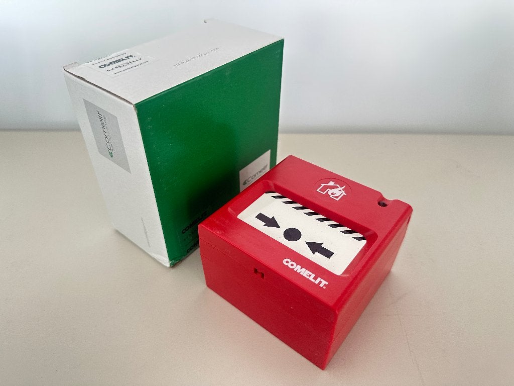 Comelit handbediende alarmknop met adres, 41PAM000, Ophalen, Nieuw