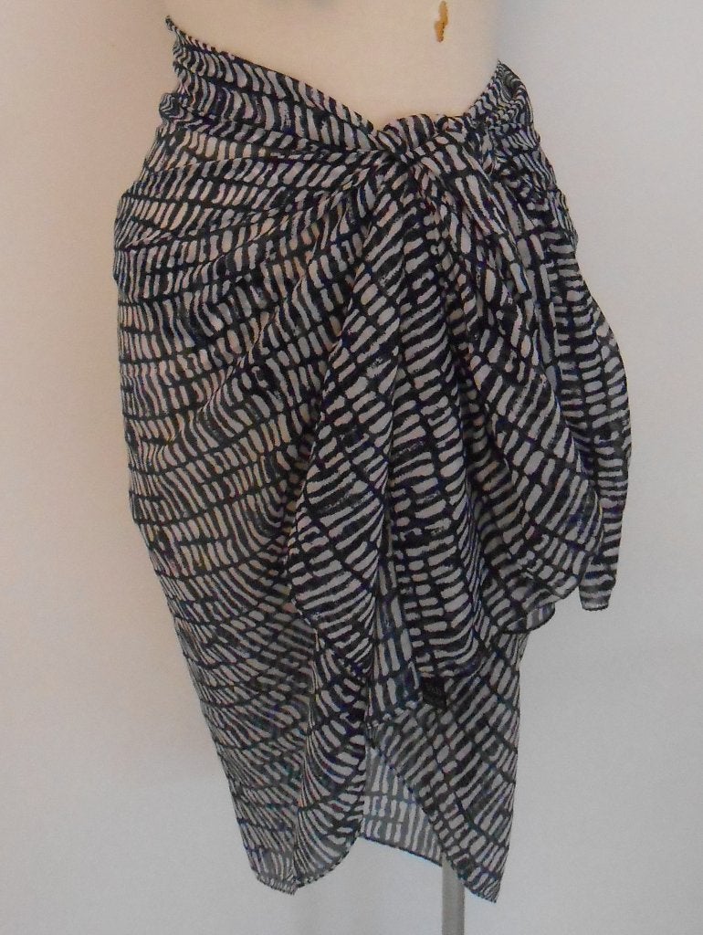 V&D bikini omslagdoek donkerblauw/wit, Overige typen, V&D, Blauw, Ophalen of Verzenden
