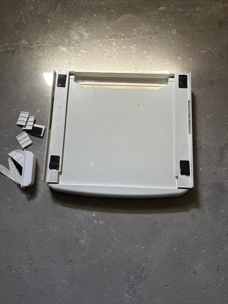 Tussenstuk wasmachine/droger met uittrekblad, Witgoed en Apparatuur, Onderdelen en Toebehoren, Ophalen, Zo goed als nieuw