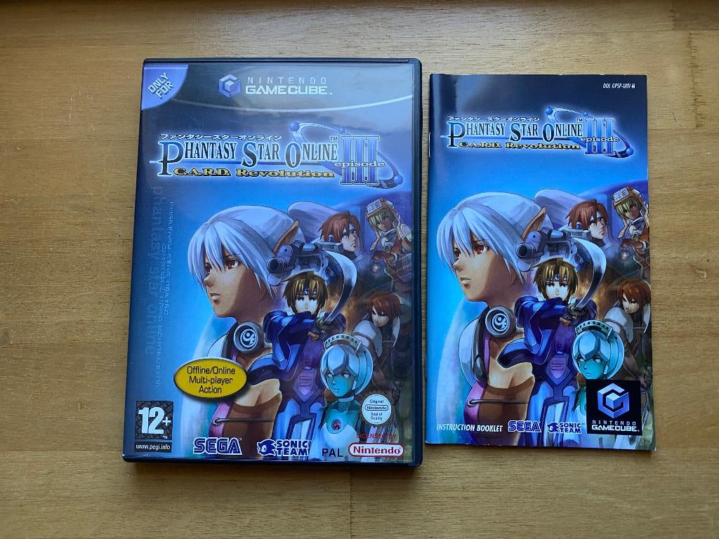 Phantasy star online III gamecube, Avontuur en Actie, Online, Ophalen of Verzenden, Zo goed als nieuw