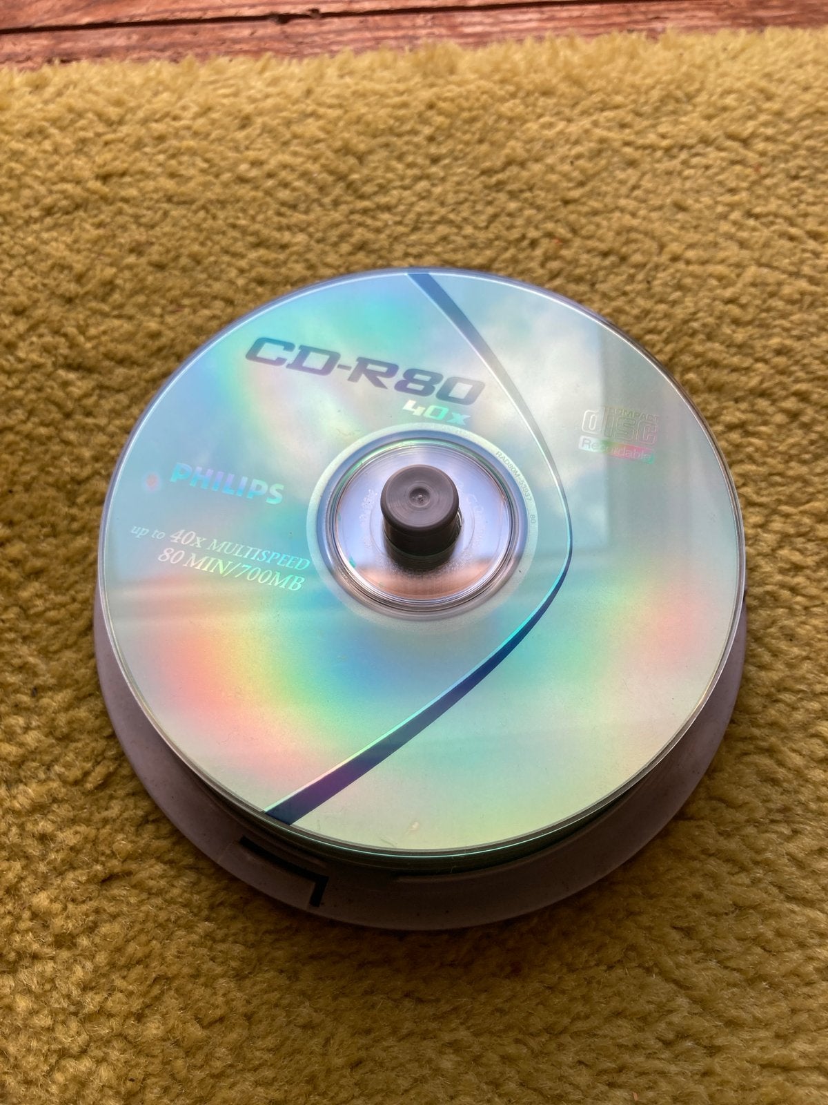 Philips CD-R 80 min/700MB (25 stuks) - Ongebruikt, Verzenden, Nieuw, Cd, Op spindel