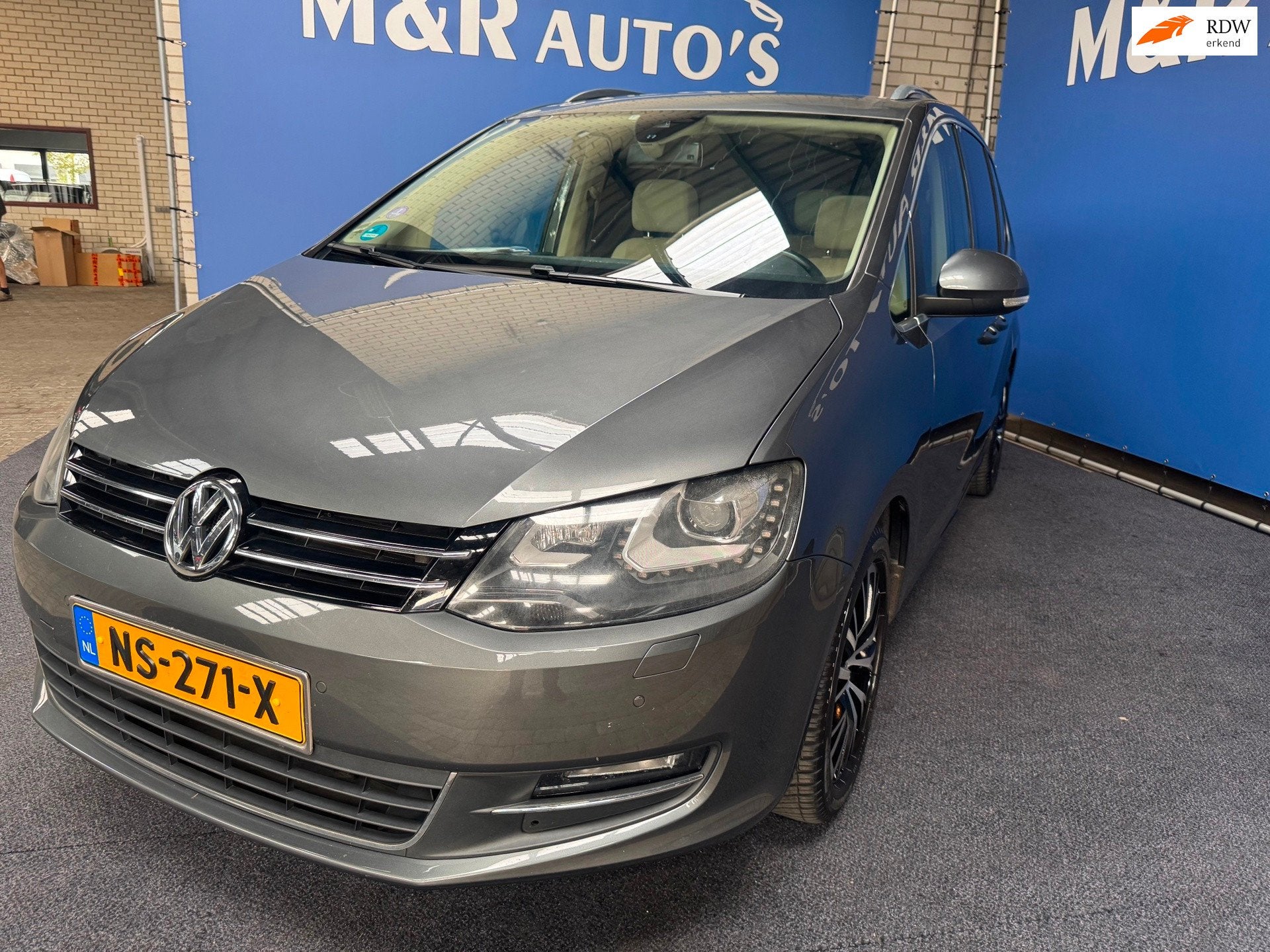 Volkswagen Sharan 1.4 TSI Highline 7p. Full Option Automaat, Auto's, Euro 5, 4 cilinders, 150 pk, Bedrijf