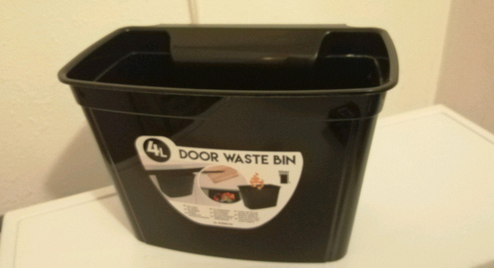 4L Door waste bin / hangend deurafvalbak, Ophalen