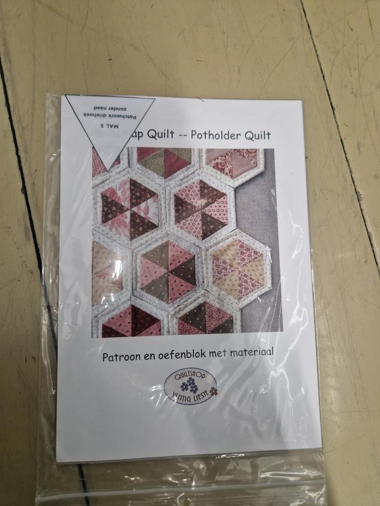 Potholder Quilt patroon, Ophalen of Verzenden, Knutselwerk