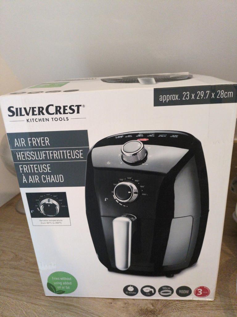 SilverCrest Airfryer - Nieuw in doos, Ophalen of Verzenden, Nieuw, Airfryer, 1000 t/m 1499 gram