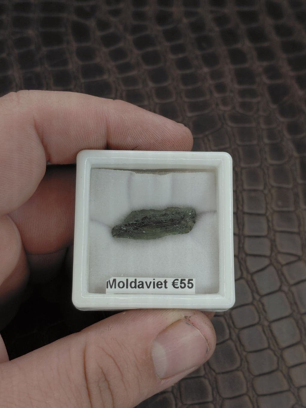 Lange groene Moldaviet verzamelstuk, Sieraden, Tassen en Uiterlijk, Verzenden, Nieuw