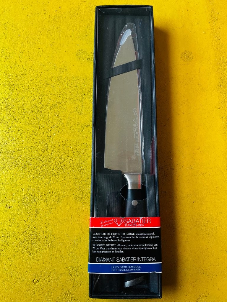 NIEUW Sabatier Integra Diamant groot koksmes 20cm, Ophalen of Verzenden, Nieuw