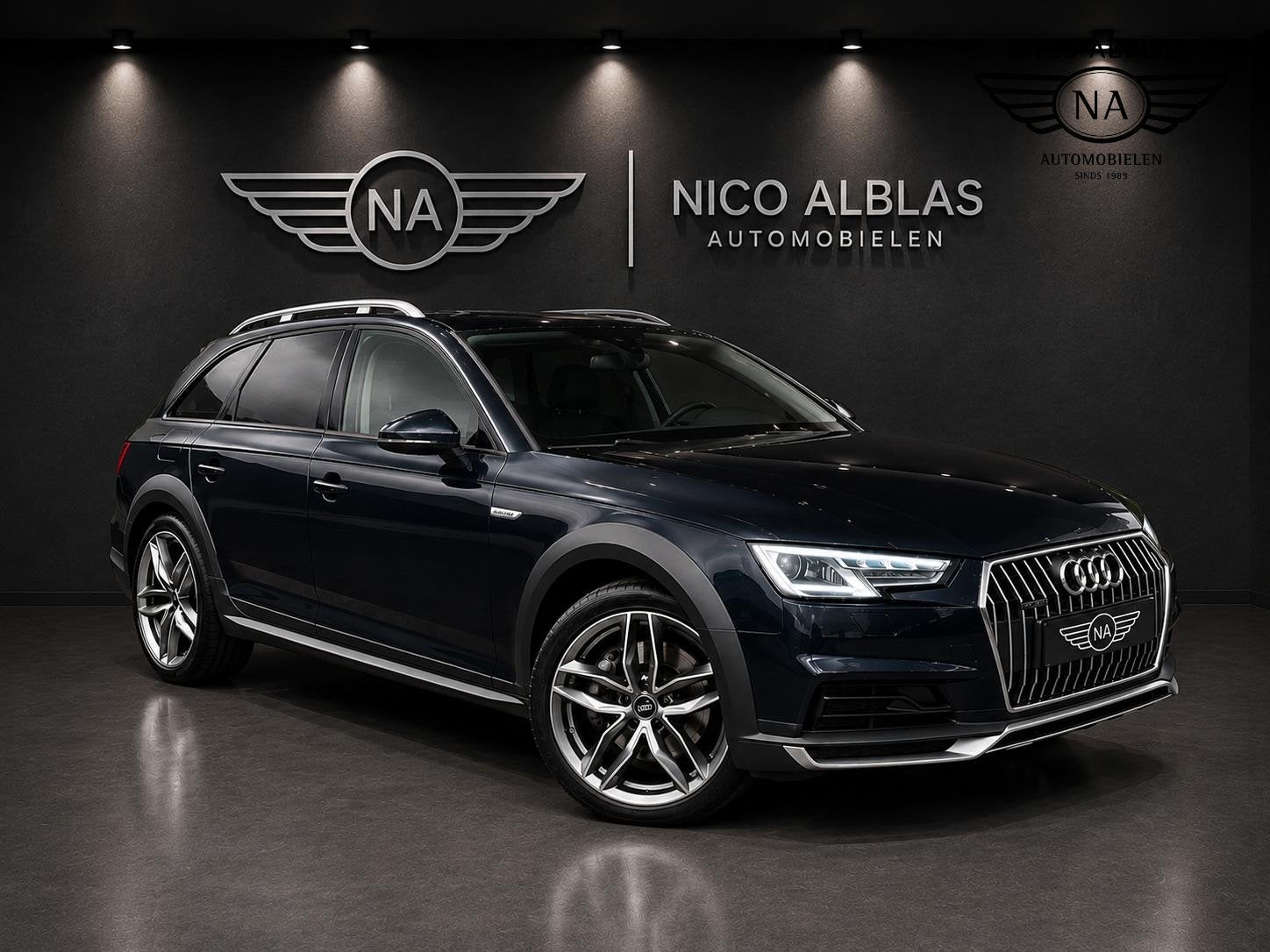 Audi A4 allroad quattro 2.0 TFSI MHEV Pro Line, Automaat, Gebruikt, 4 cilinders, Blauw