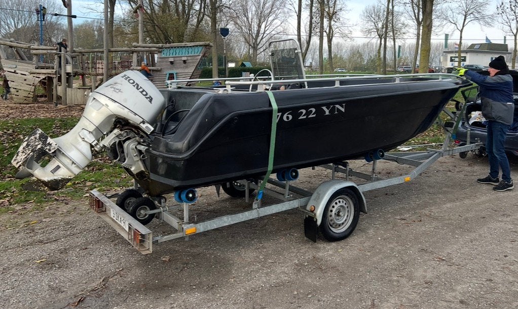 Boottrailer - Kanteltrailer AL-KO tot 750 kg, Watersport en Boten, Minder dan 1500 kg, Gebruikt, Kantelbaar, Overige typen