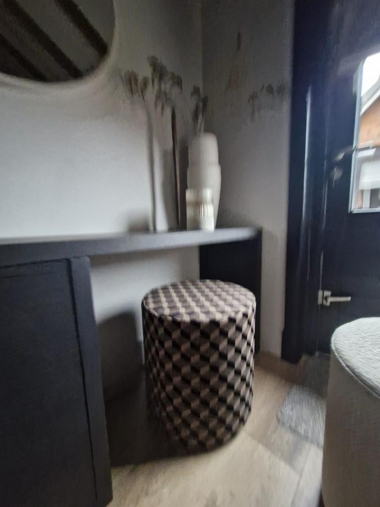 Te koop poef claudi style, Huis en Inrichting, Ophalen of Verzenden, Zo goed als nieuw