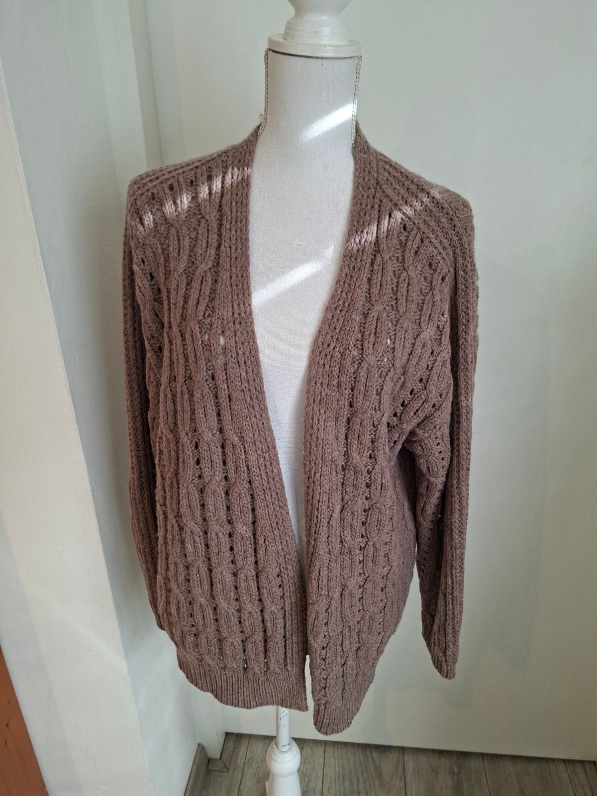 Luisa Cerano vest van Alpaca en wol mt 44, Bruin, Verzenden, Maat 42/44 (L), Zo goed als nieuw