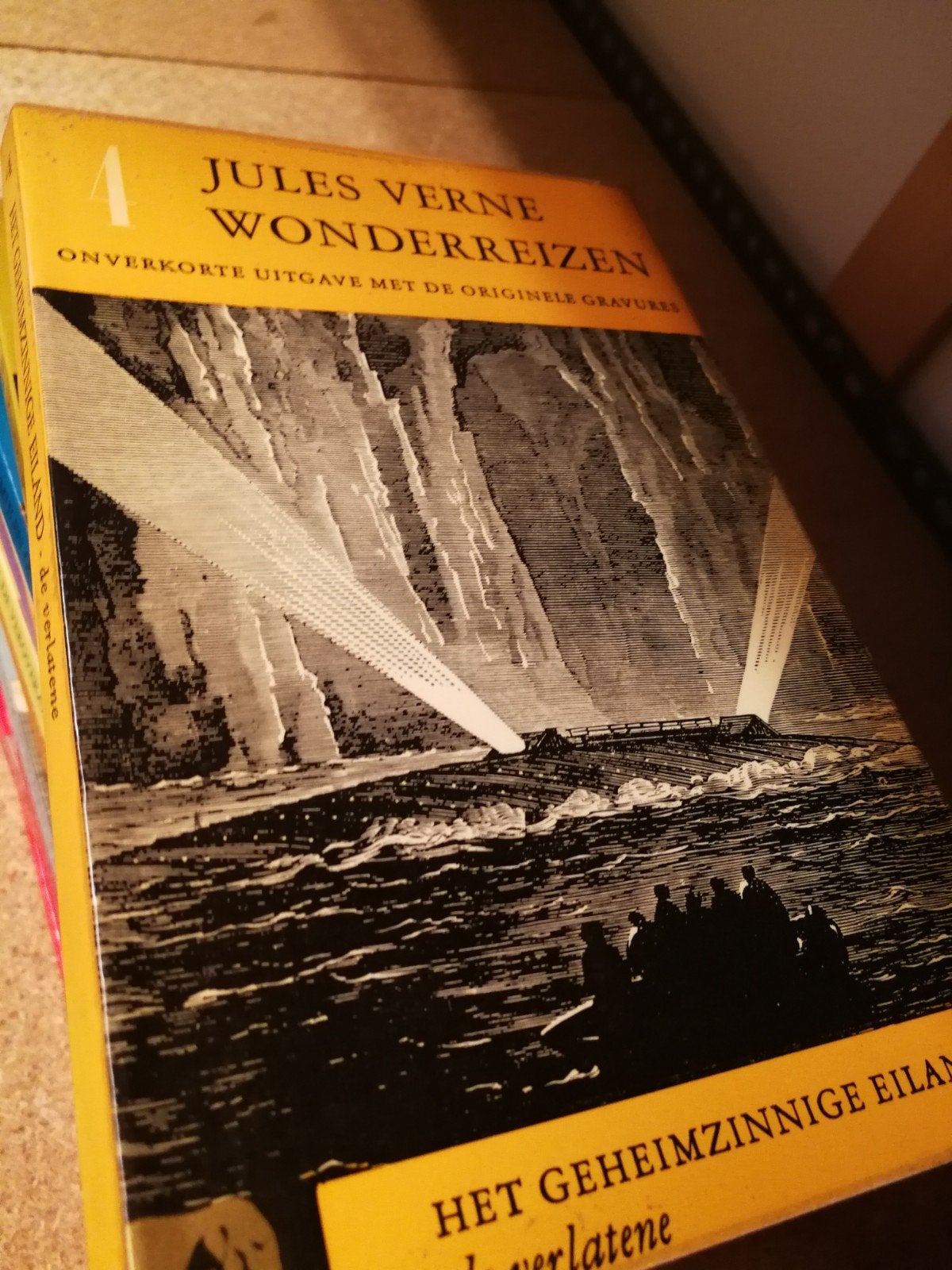 vintage Jules Verne boekjes, Ophalen, Gelezen